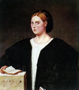 聖貝納迪諾 路西尼奧 Portrait of a Woman
